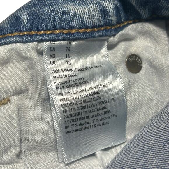 American Eagle Shorts women's Midi Distressed size 14 - Picture 6 of 8